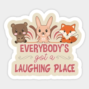 Laughing Place Sticker